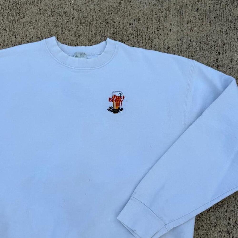 Vintage beer sweatshirt  90s XL